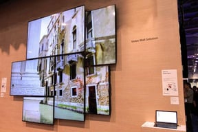 Mosaic video wall powered by Userful at Infocomm 2018