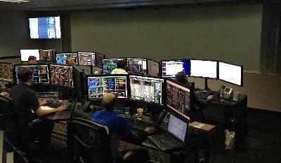 Control Room Command Center Without Video Wall