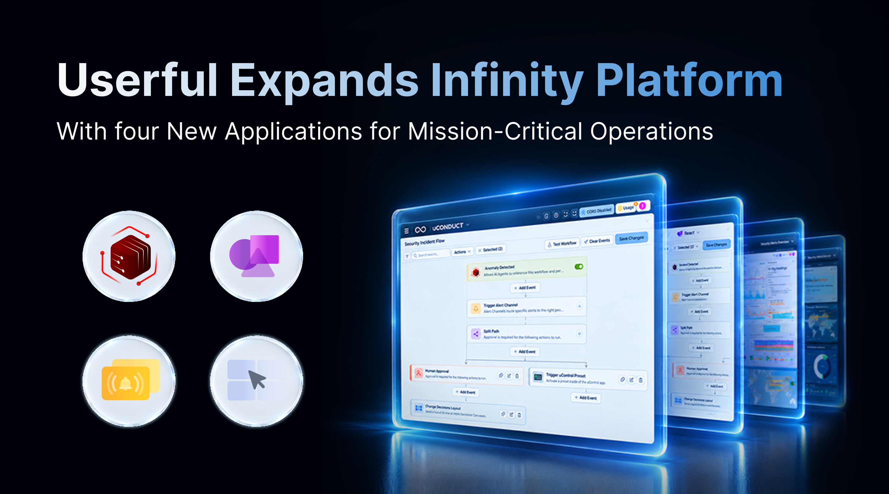 Userful Expands Infinity Platform With Four New Applications  for Mission-Critical Operations