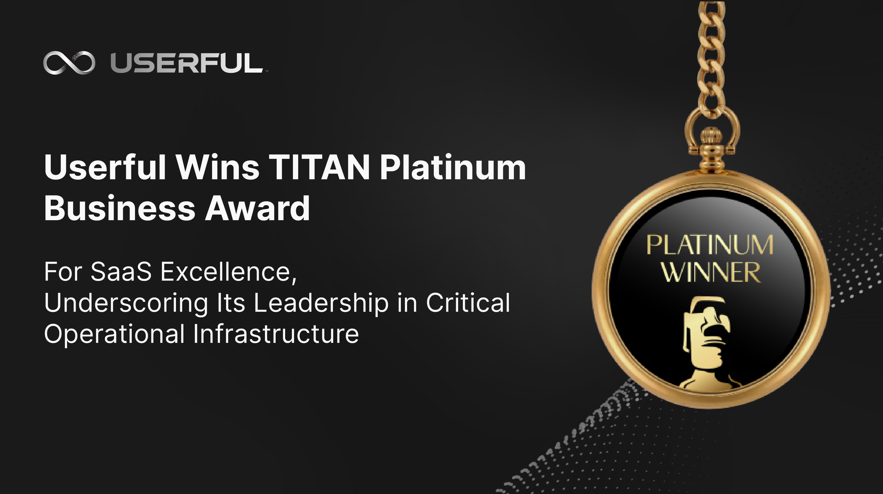 Userful Wins TITAN Platinum Business Award for SaaS Excellence, Underscoring Its Leadership in Critical Operational Infrastructure