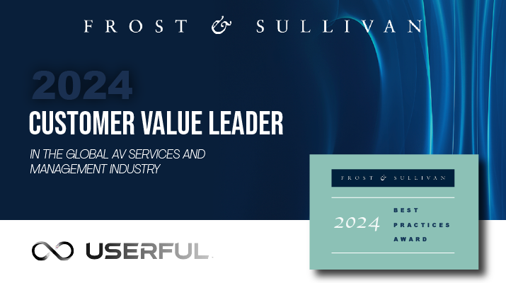 Customer Value Leader, in the Global Av Services and management Industry. Best Practices Award 2024