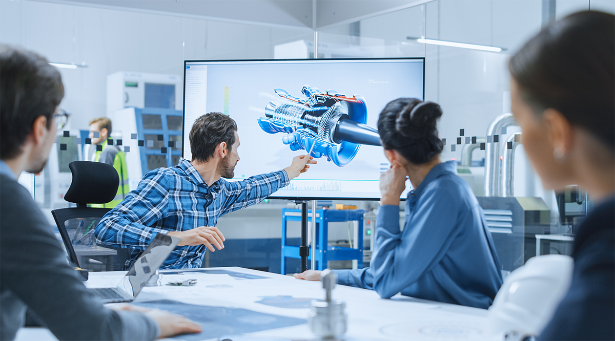 Manufacturing Production Huddle Room